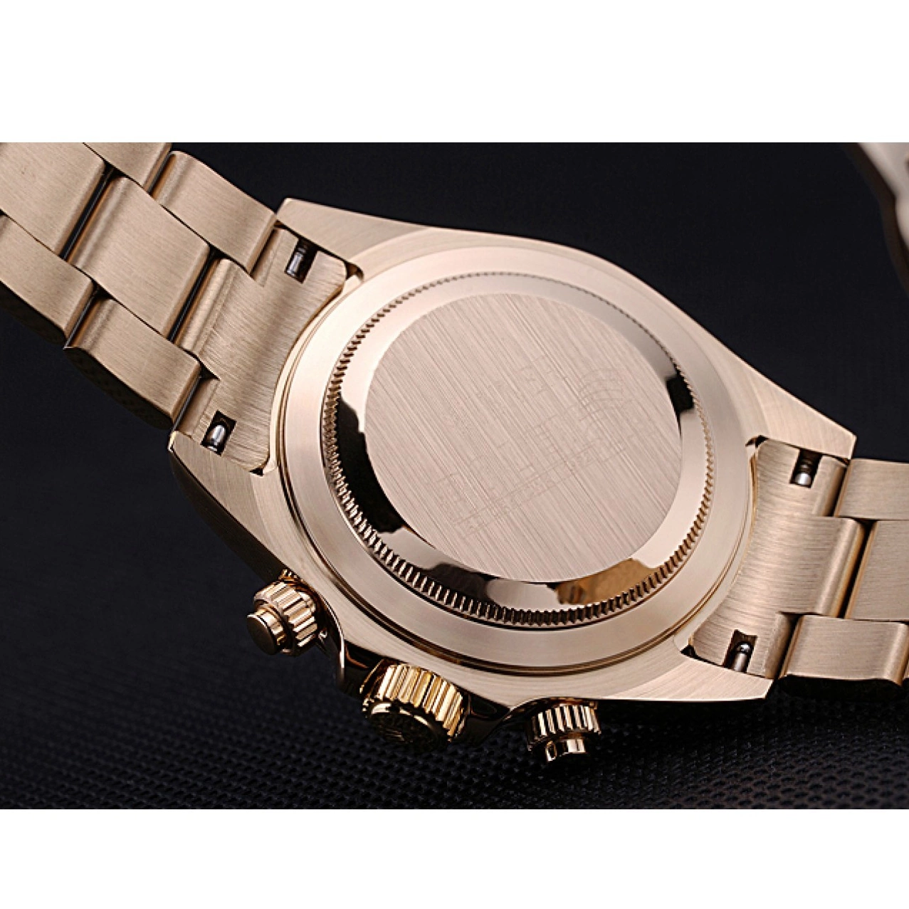 Aaa replica watch Gold Bracelet White Black Rolex with Cosmograph Daytona 622548 Subdials 0625